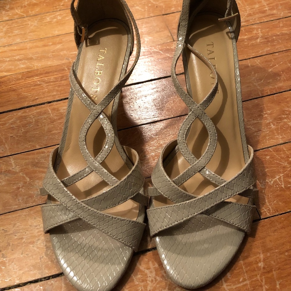 Talbots heels worn twice